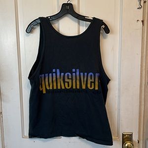 Classic Vintage 80’s colorful quicksilver tank top/muscle shirt! Surfs Up!